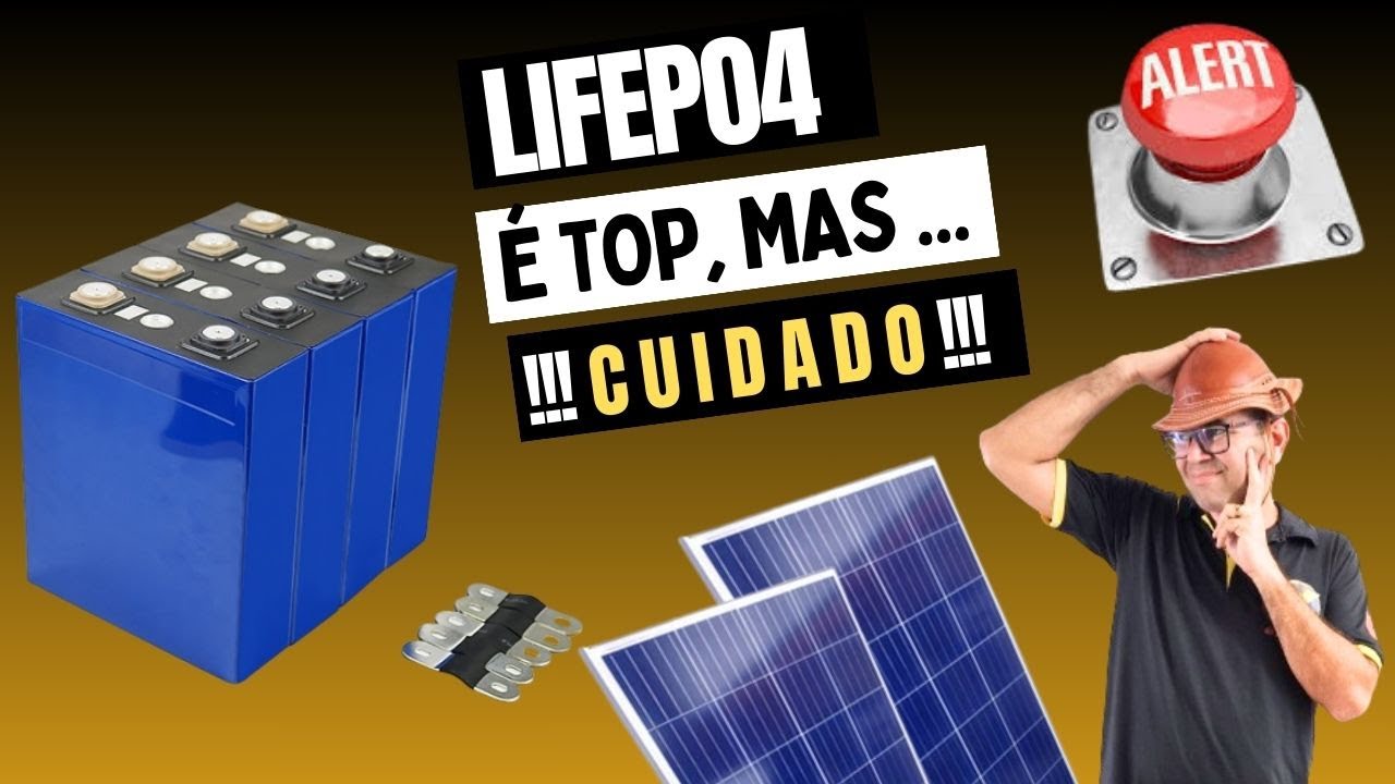 ☀️CUIDADO com a mais TOP das Baterias  Lifepo4 no OFF GRID
