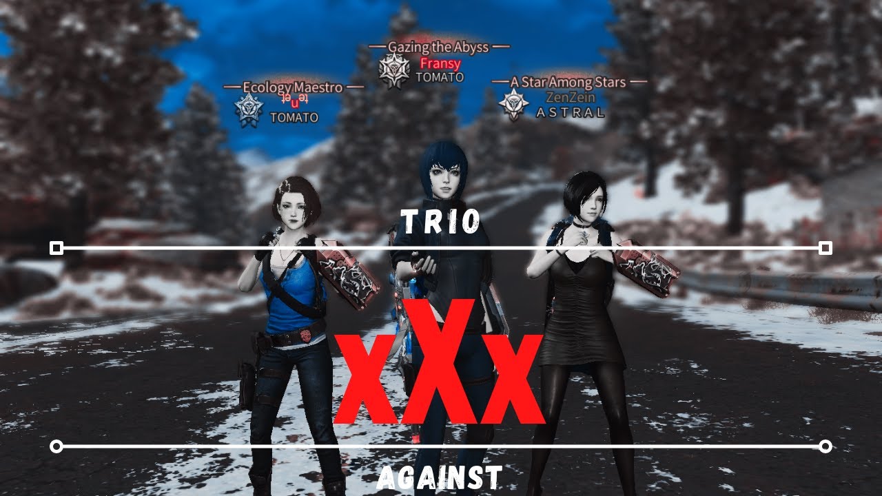 Lifeafter - When I play sultan account  ( Trio vs xXx )