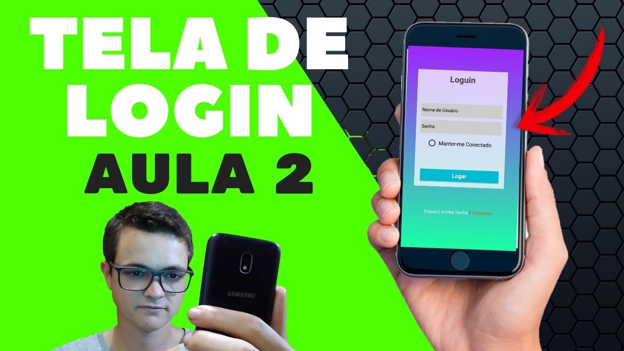 #2 Tela de login profissional no Kodular, app inventor, thunkable