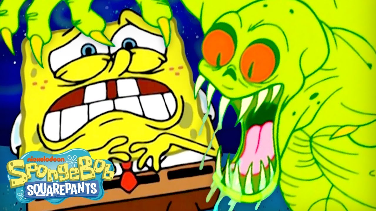 SpongeBob’s SCARIEST Moments Ever! 😱 | 60 Minute Compilation | @SpongeBobOfficial