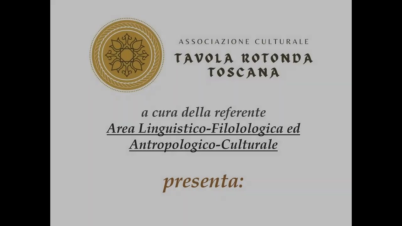 Tavola Rotonda del 24-05-23  sulla Linguistica e l'Antropologia, alla ricerca delle nostre origini