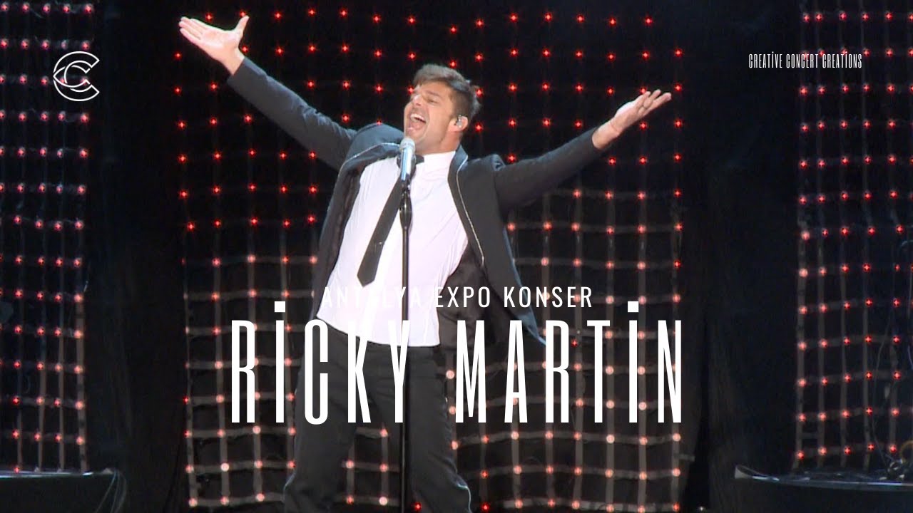 Ricky Martin - Antalya Konseri (Live) #RickyMartin #Canlı #Konser