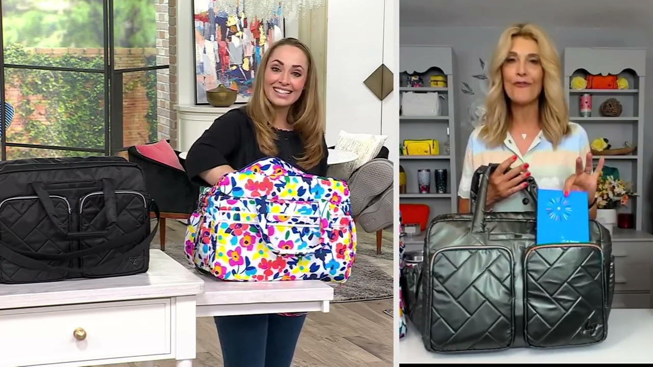 Lug Classic Duffel with Crossbody Strap - Drifter on QVC