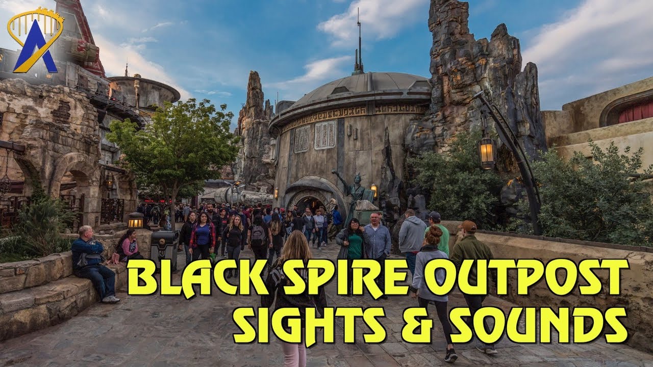 Sights and Sounds of Black Spire Outpost at Star Wars: Galaxy's Edge