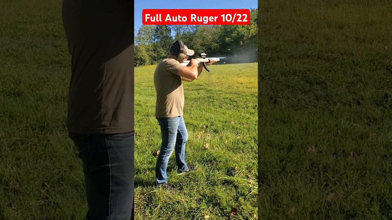 Full auto Ruger 10/22