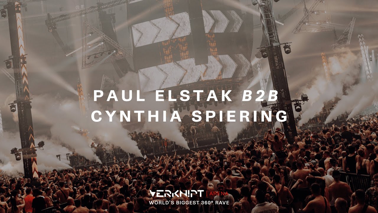Paul Elstak b2b Cynthia Spiering @ Verknipt ArenA 2025 | World's biggest 360° rave