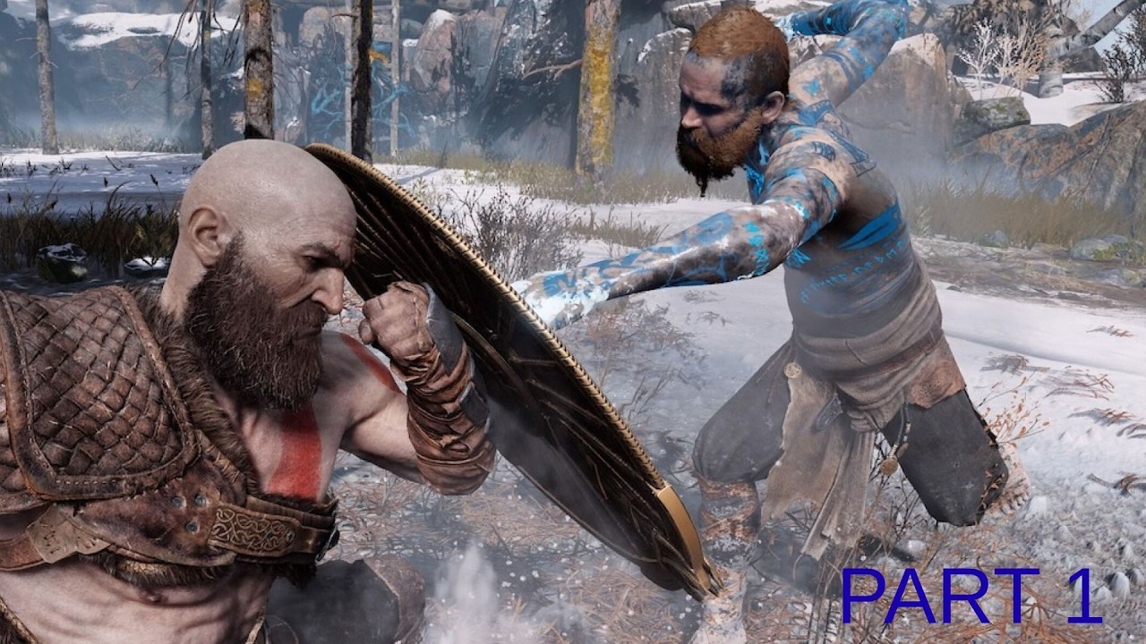 GOD OF WAR BALDURLA İLK KAPIŞMA