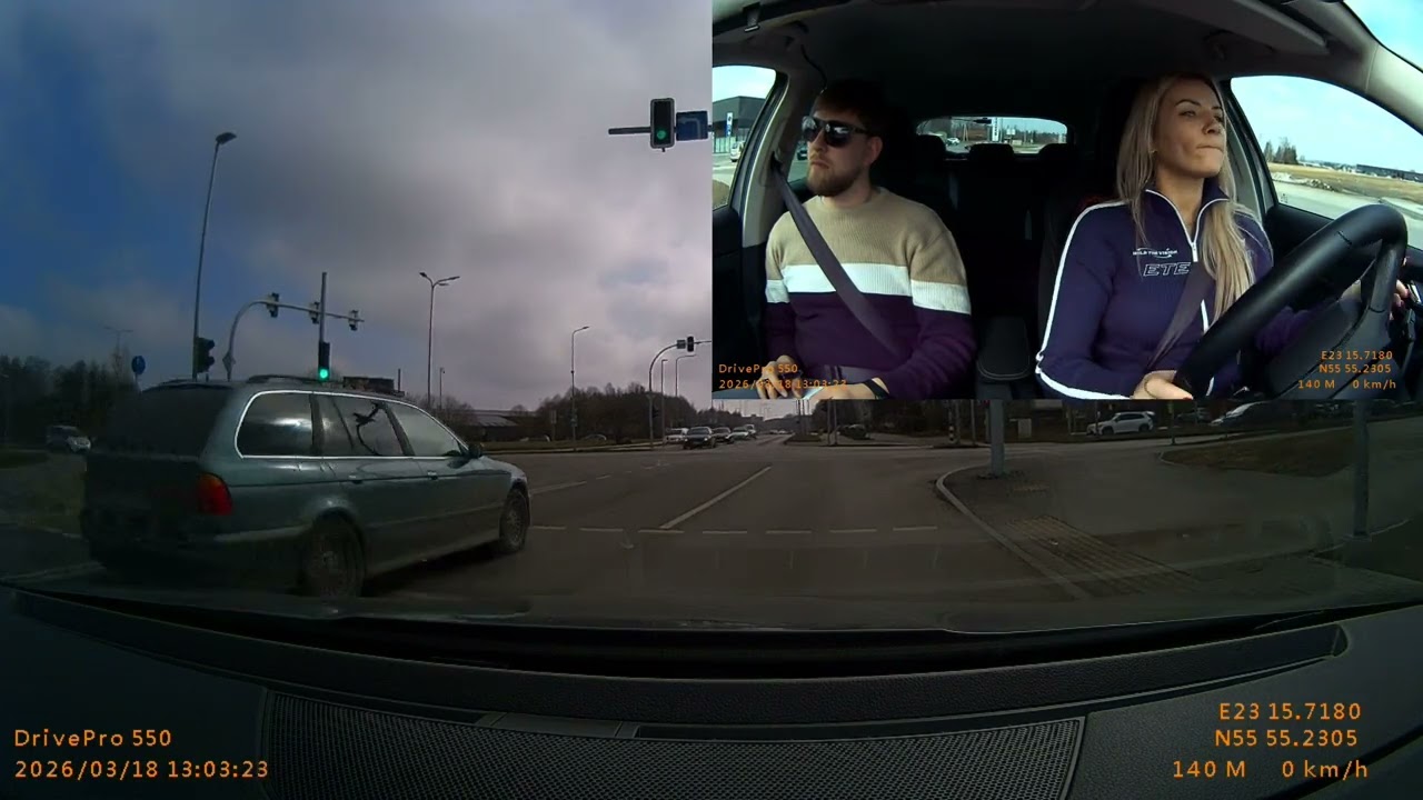 B kategorijos vairavimo įskaita