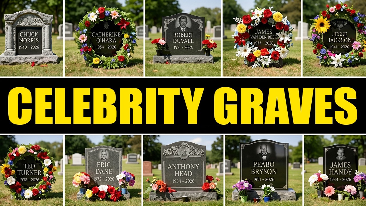 Graves Of Famous Celebrities Who Died So Far In 2026