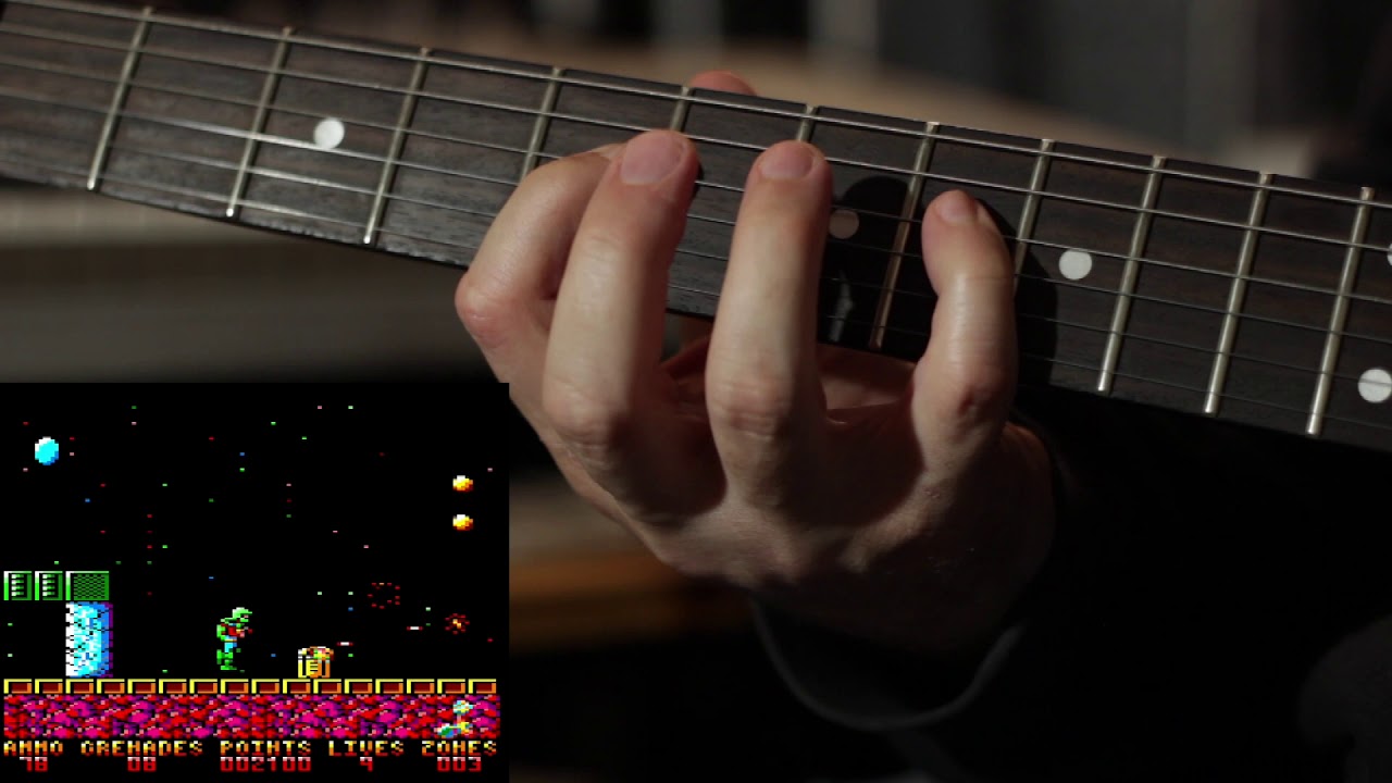 Exolon - Amstrad CPC (music Cover by Kaktus)