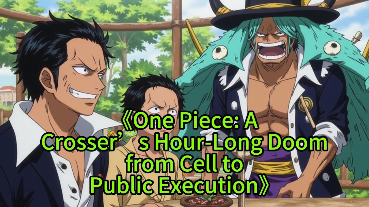 《One Piece: ACrosser’s Hour-Long Doomfrom Cell toPublic Execution》
