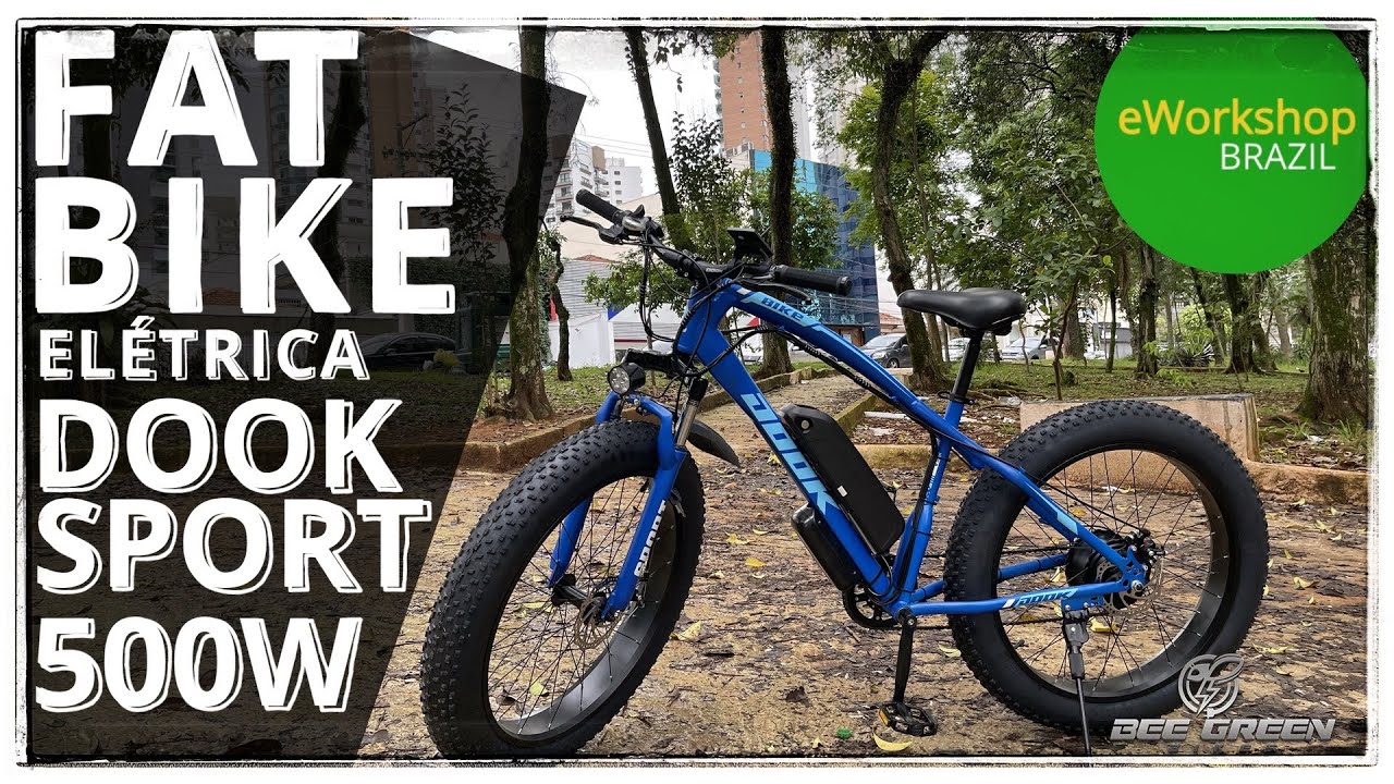 Bike Elétrica Dook Sport 500w Fat eBike da BeeGreen