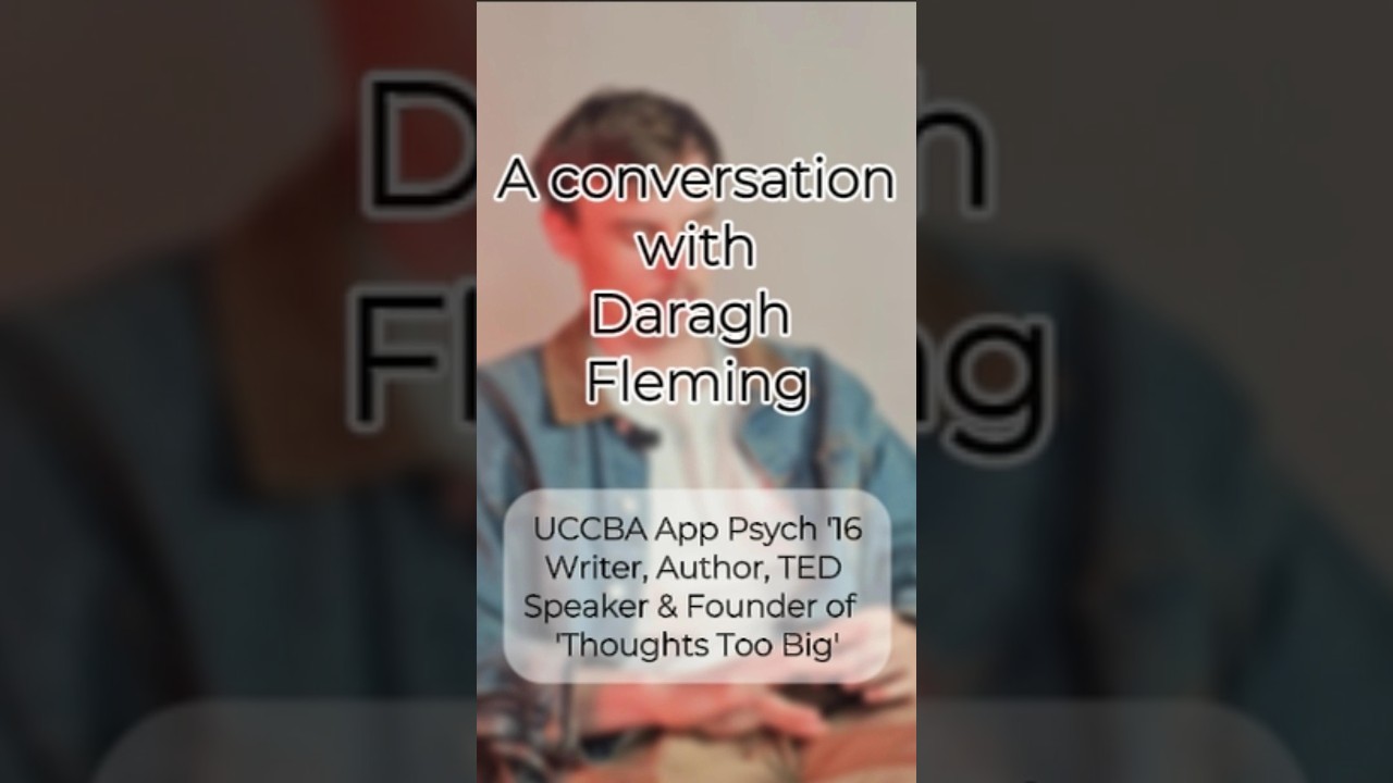 A Conversation with UCC Alum Daragh Fleming