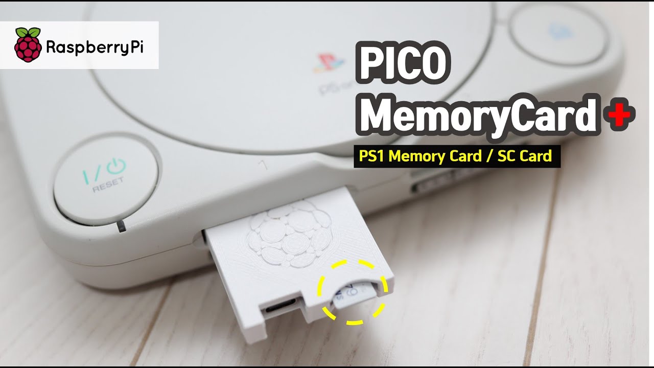 [ENG/JPN]SD카드 사용으로 완성형이된 PICO Memcard+ / Make PICO Memcard+ with SD card