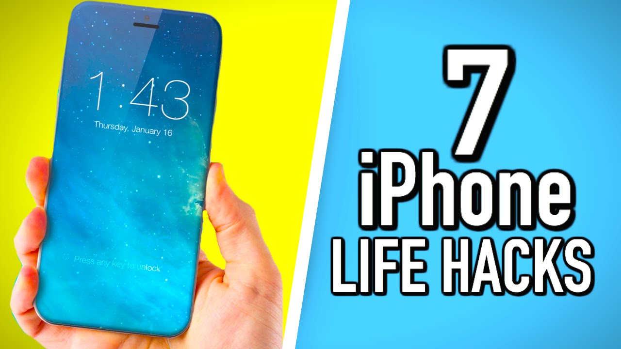 7 iPhone life hacks everyone should know before the iPhone 7!