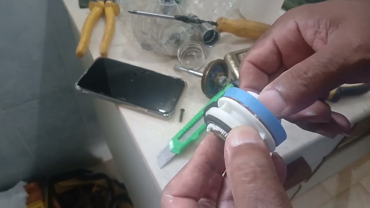 TROCAR REPARO VÁLVULA HIDRA LUXO DE 1 1/2 DICA TOP