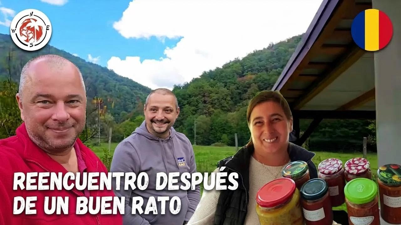 Tuvimos visitas en Vorța: caviar negro, risotto con hongos y carne asada deliciosa
