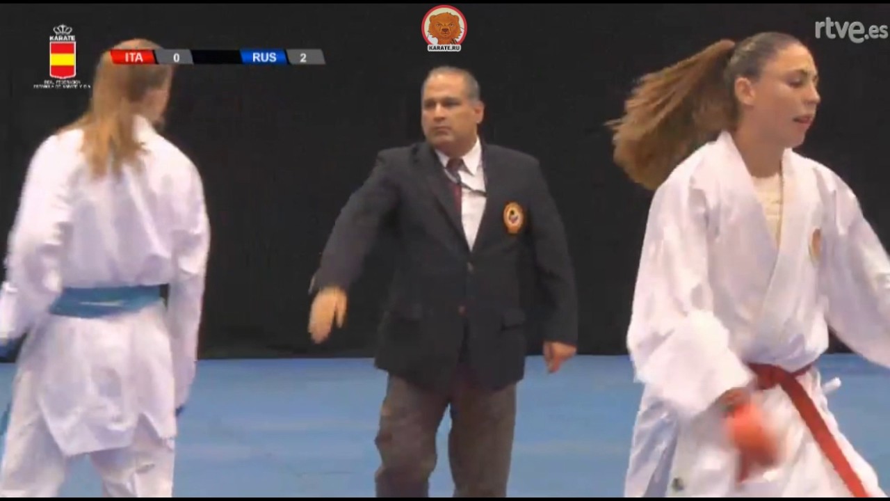 Серия А Karate1 2017: Толедо. Финал в женском кумитэ свыше 68 кг