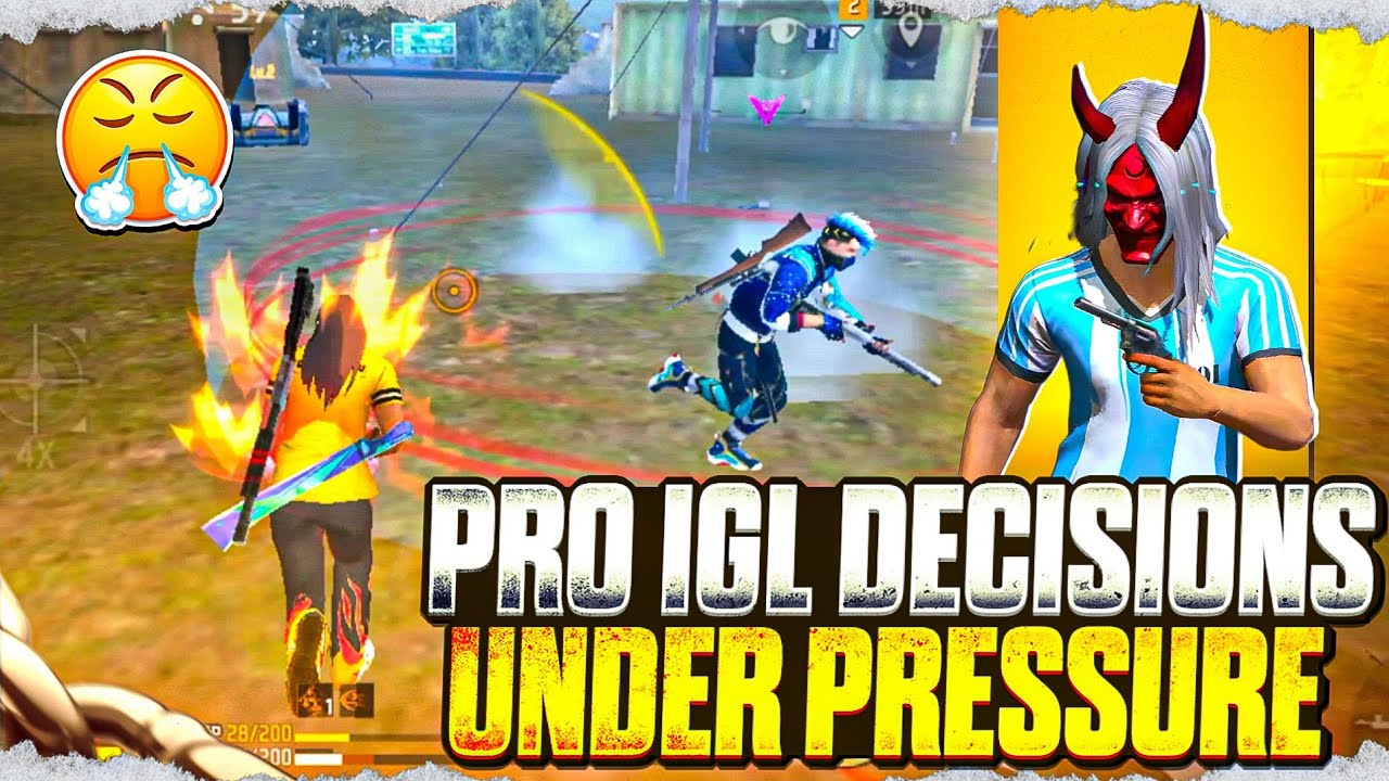  IGL POV 😤 Pro Decisions Under Pressure | RAW VIDEO | Free Fire Tournament Highlights 🔥