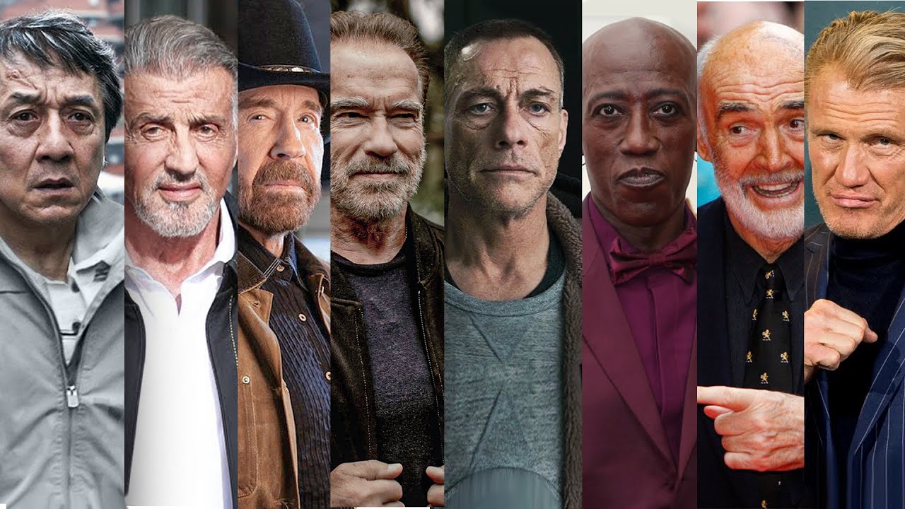 50 ATORES dos FILMES DE AÇÃO ⭐ Antes e Depois | Nome Real e Idade 2025