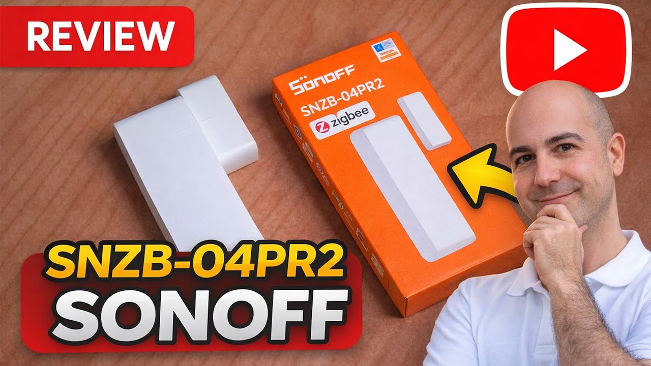 Sonoff SNZB-04PR2: sensore Zigbee per porte e finestre di seconda generazione