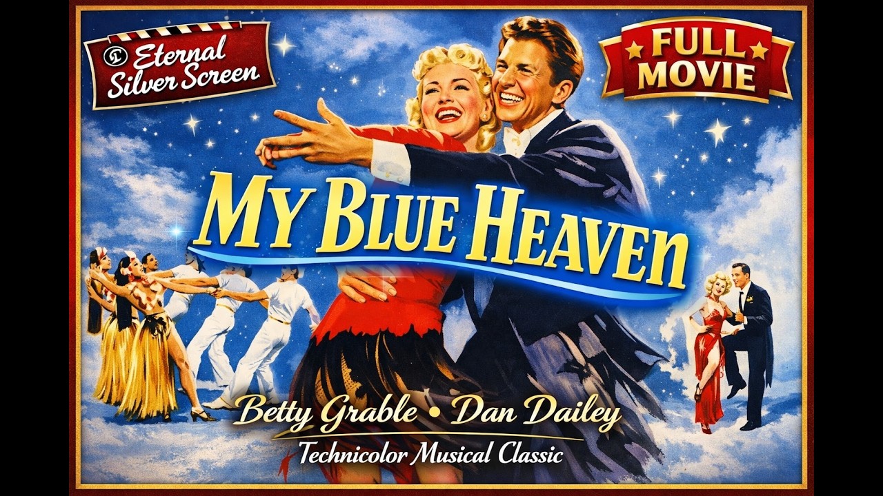 My Blue Heaven (1950) | Betty Grable, Dan Dailey | Technicolor Musical | Full Movie