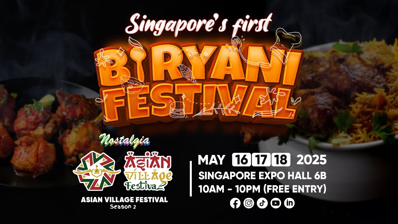 Singapore's First Biryani Festival @ Asian Village Festival, Nostalgia Season 2