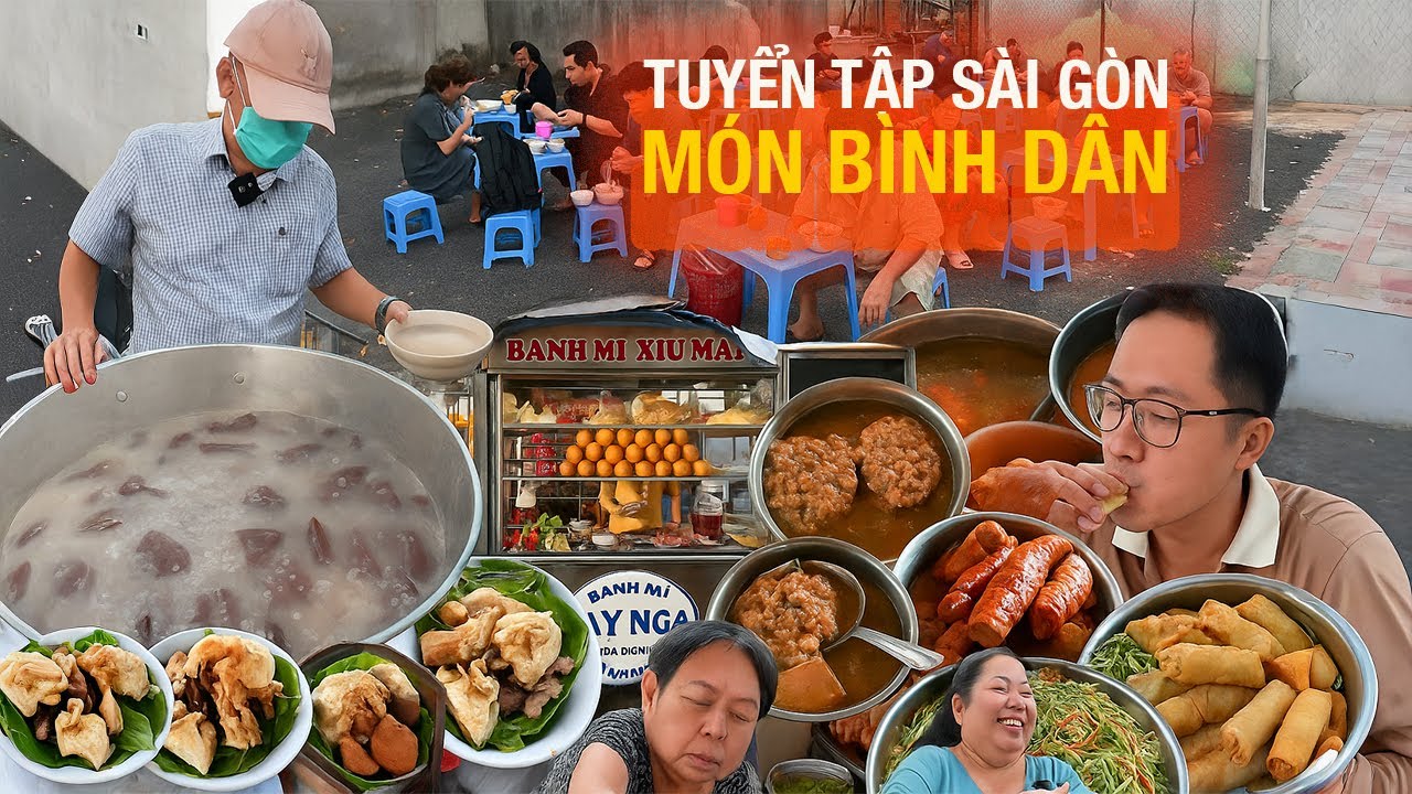 Tuyển tập món ngon bình dân tại Sài Gòn - Vi Na TV