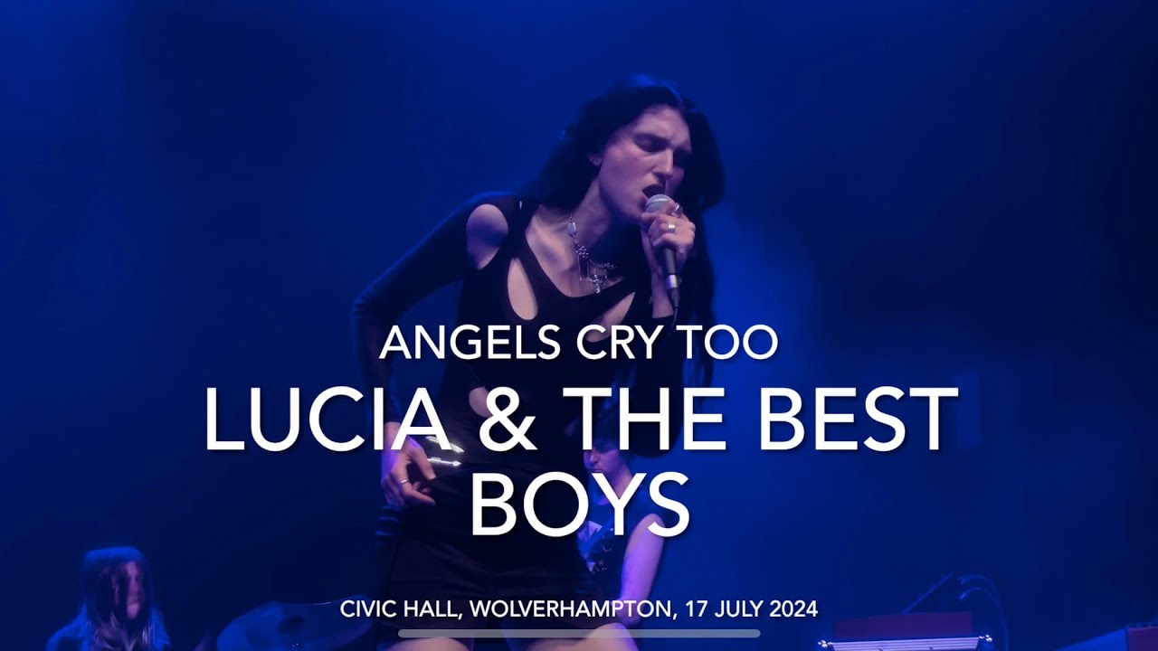 Lucia & The Best Boys - Angels Cry Too - Live 4k @ Civic Hall, Wolverhampton, 17 July 2024
