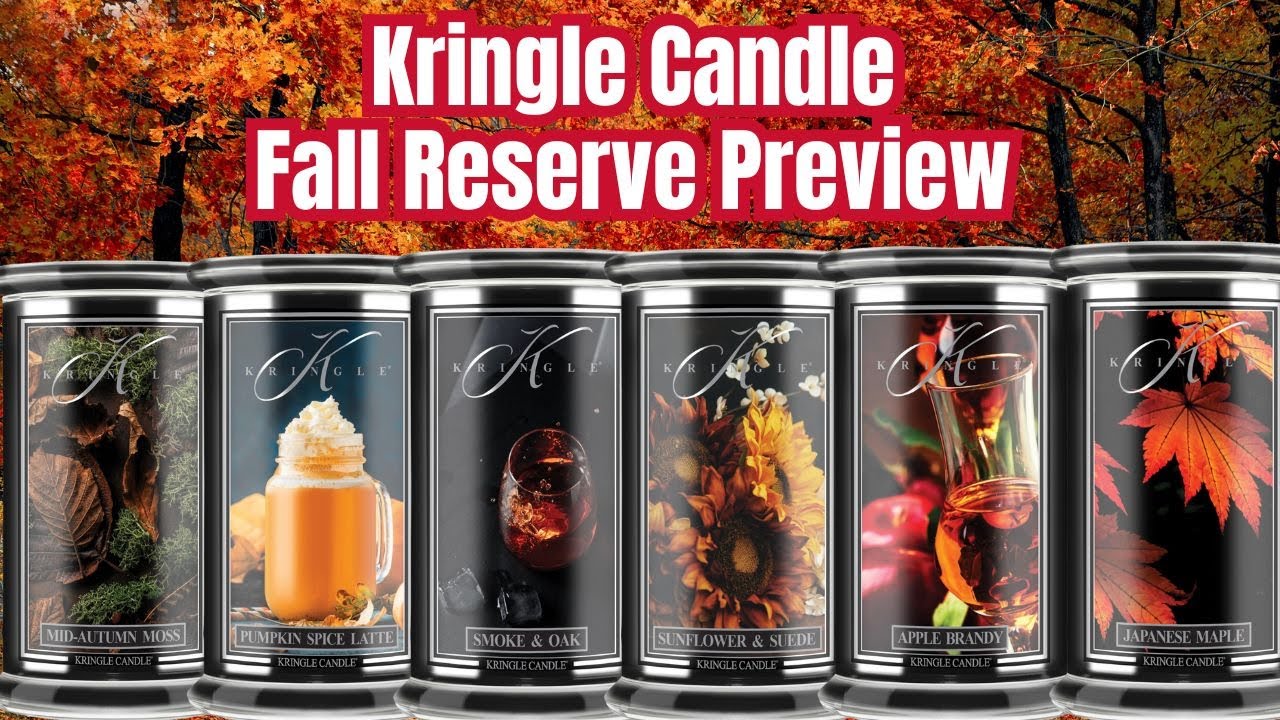 Kringle Candle Fall 2024 Reserve Preview