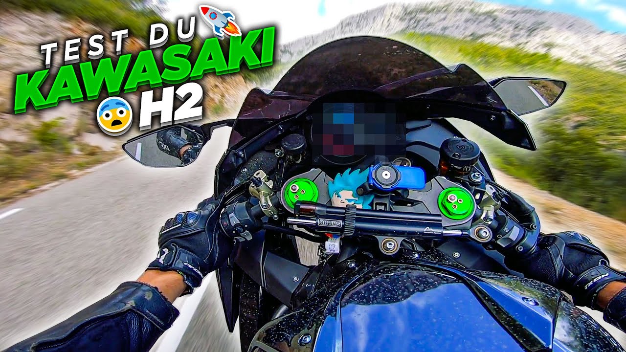 TEST DU KAWASAKI H2 🚀😨 MONSTRUEUX