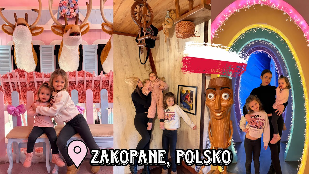 VLOG | VÍKEND V ZAKOPANEM🇵🇱 Tipy, kam určitě s dětmi zajít!😍