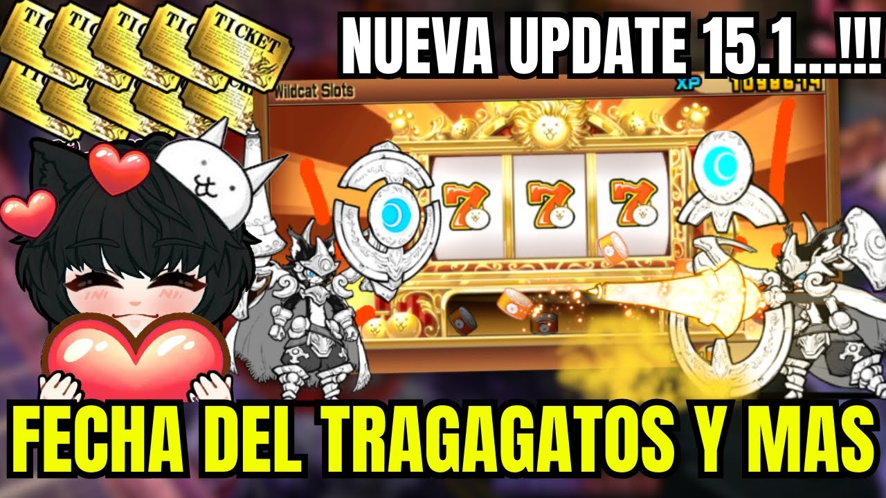 FECHA DEL TRAGAGATOS, ACTUALIZACION 15.1 Y AÑO NUEVO LUNAR - THE BATTLE CATS