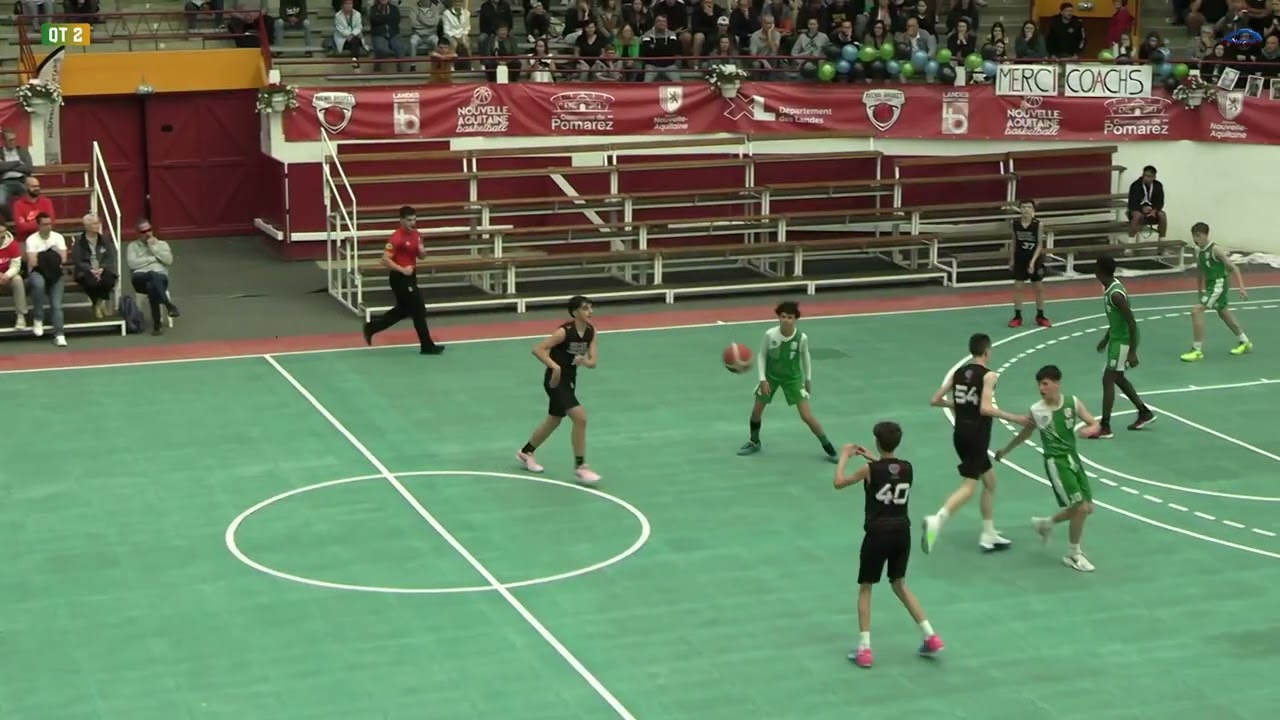 Résumé FINALE REGION U15 M :  LONS BASKET vs CTC B3L