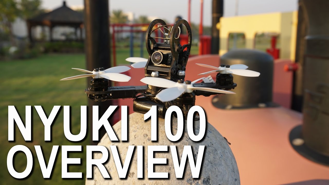 Nyuki 100 Indoor Brushless Micro FPV Drone Overview