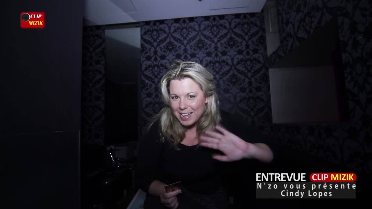 Cindy Lopes dans Entrevue Clip Mizik anim&eacute;e par N'zo