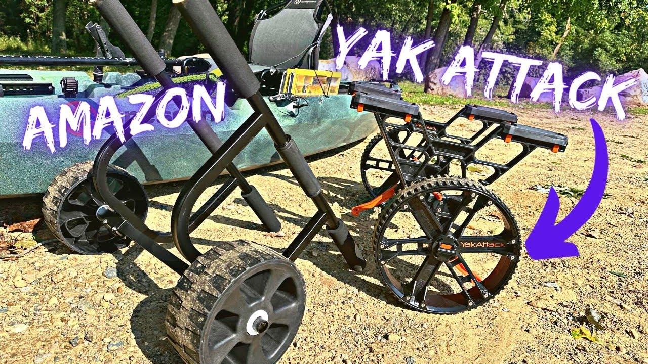 Состязание Kayak Cart: Amazon Knockoff против TowNStow от Yak Attack