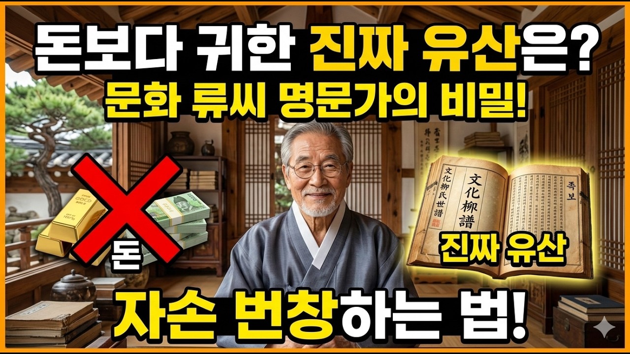 천 년을 이어온 명문의 자부심, 문화 류씨가 후손에게 남긴 진짜 유산!