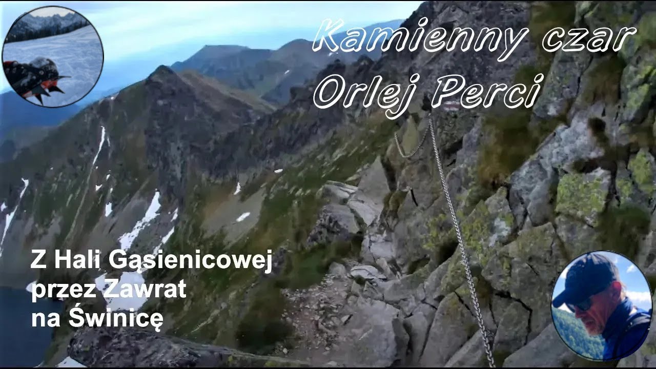 Z Hali Gąsienicowej przez Zawrat na Świnicę
