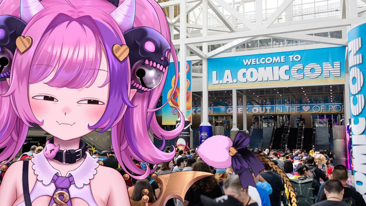 Ironmouse Goes To Comic Con!