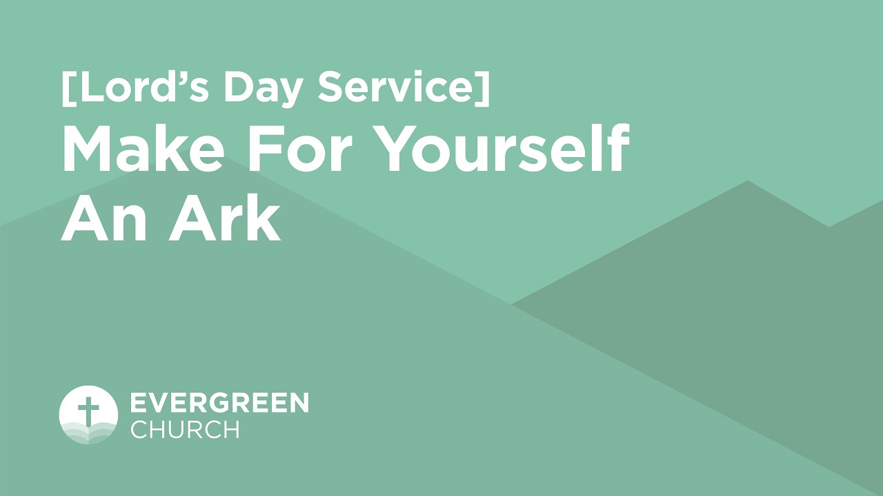 Lord's Day Service (1:30PM) | Make for Yourself an Ark | 01/25/2026