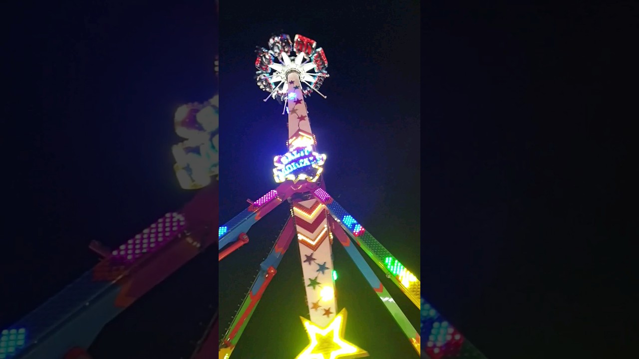 Wilder Looping Salto Montale Pfisterer Kirmes G&uuml;nzburg #trending #kirmes #attraction #2023 #new #fyp