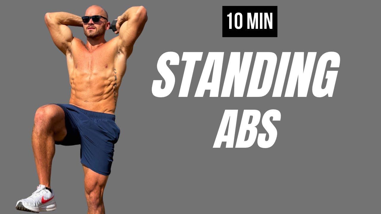 10 MIN STANDING ABS | No Repeats, No Floor Work!
