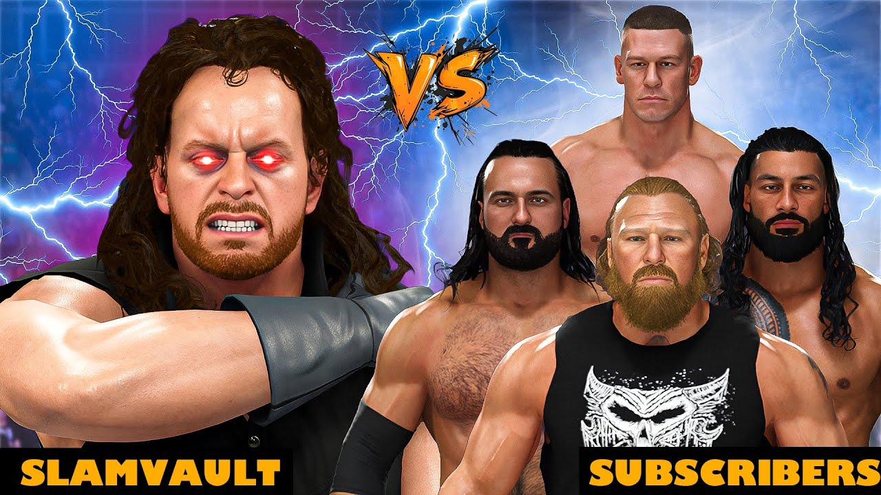 SlamVault vs Subscriber – WWE2K25 LIVE