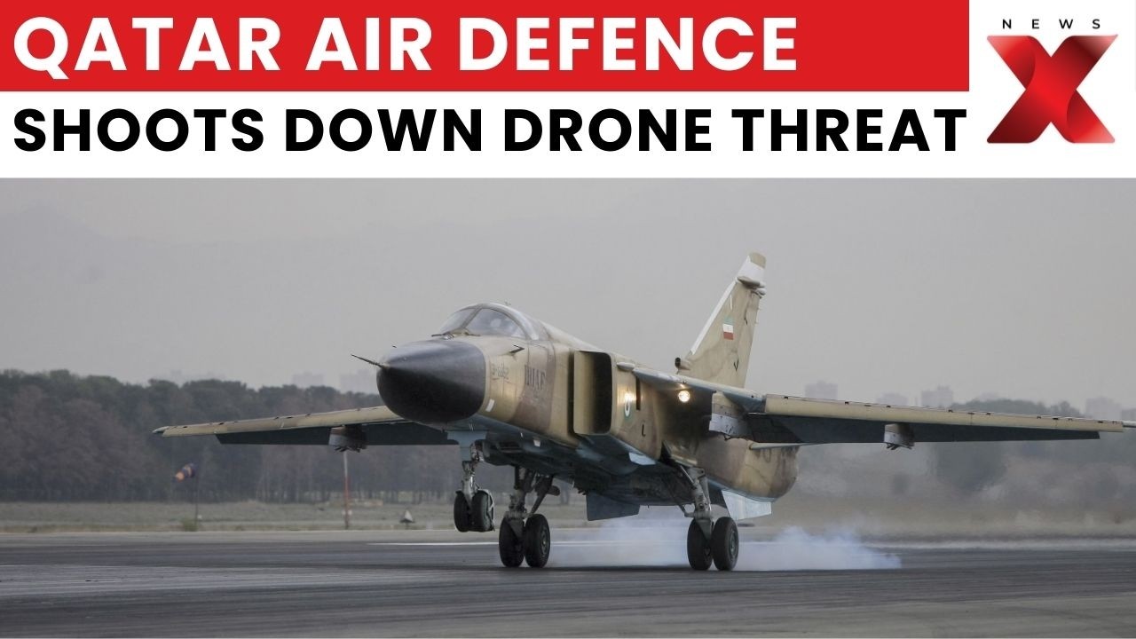 Drone Attack On Al-Udeid Base Foiled! Qatar Air Defences Shoot Down Threat | NewsX