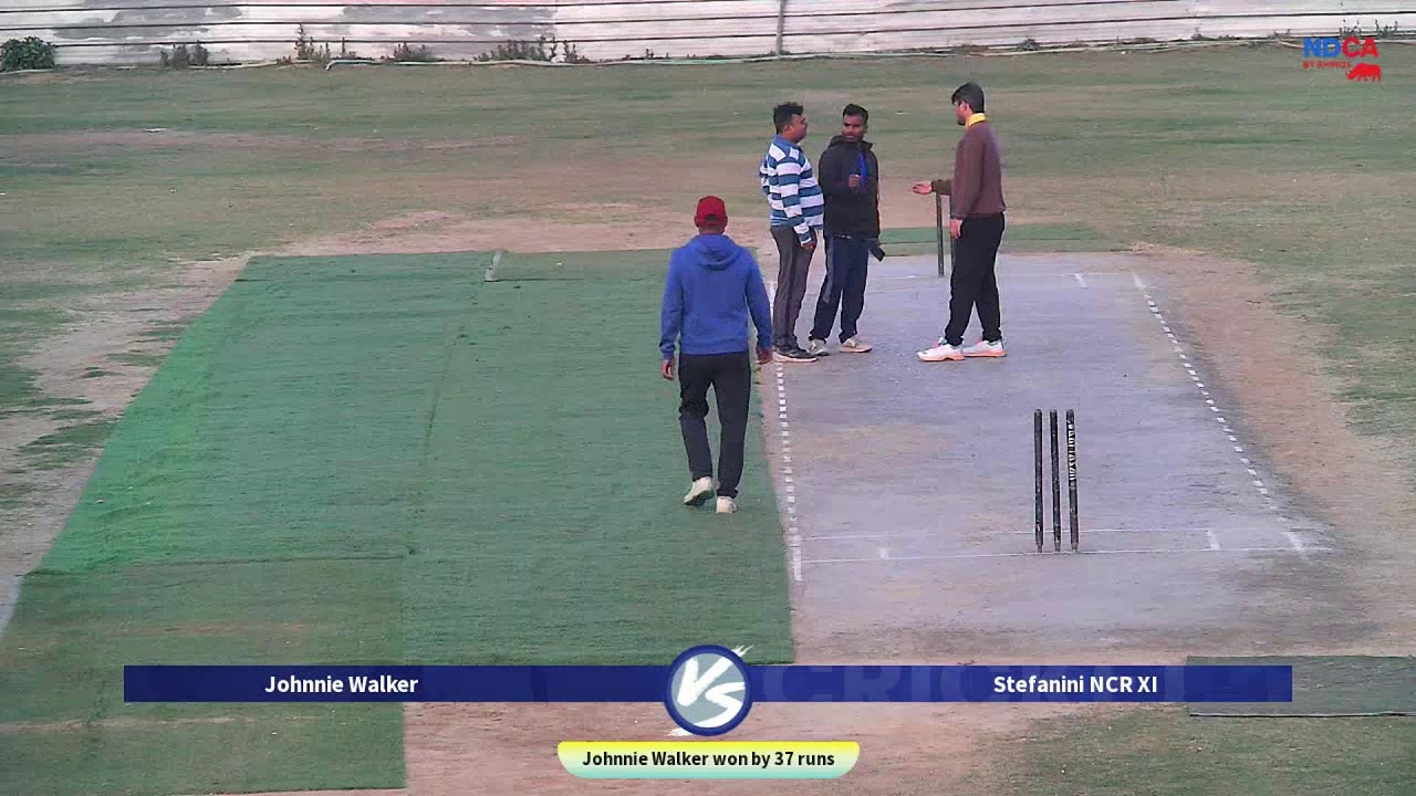 Johnnie Walker vs Stefanini NCR XI live cricket match | 15-Feb-26 02:21 PM 20 live - NPL BY RHINOS
