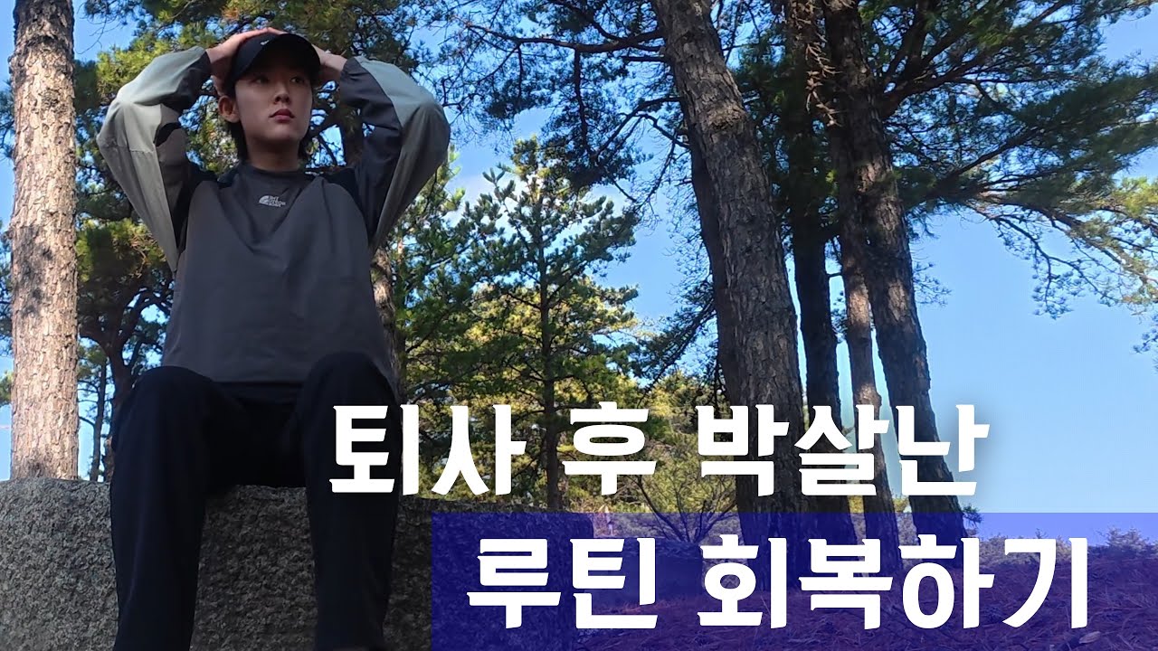 무너진 루틴을 다시 세우는 7일간의 기록 | 퇴사 현실