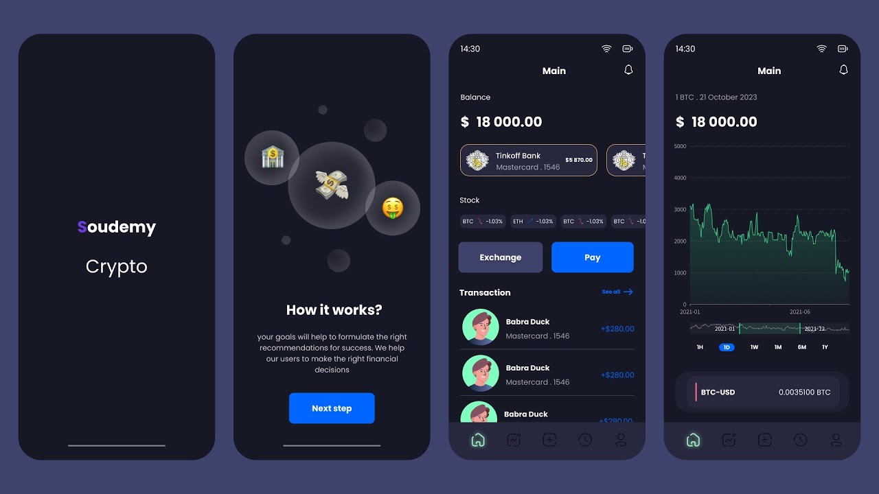 15-Minute Figma Speed Art: Crypto App UI Design