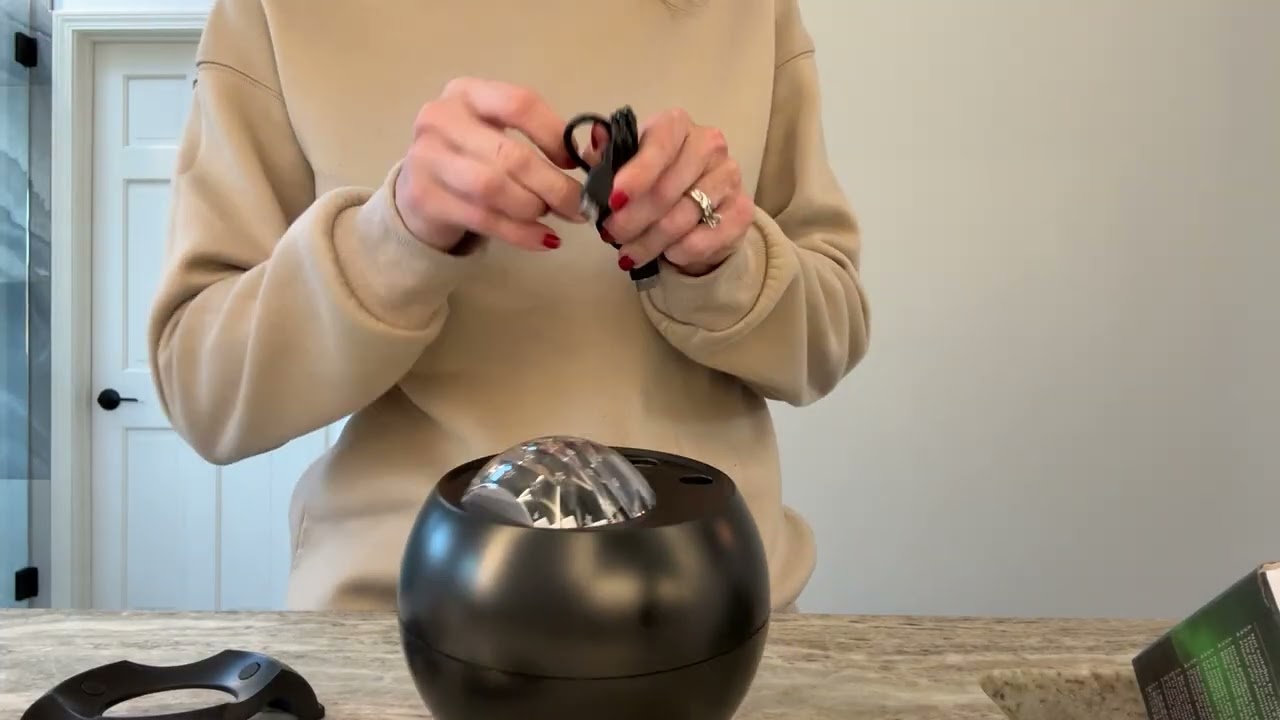 Northern Galaxy Light Projector- see me using this for the first time!