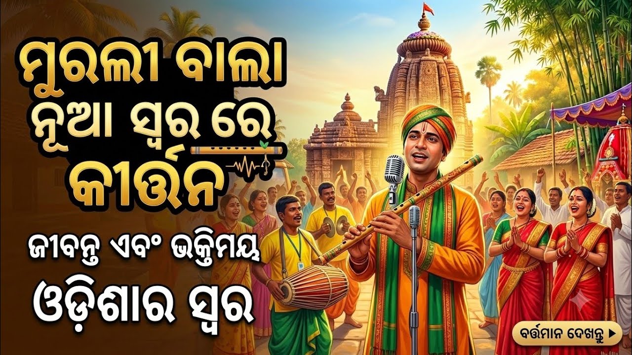 SAMBALPURI MURLIBALA KIRTAN ମୁରଲୀ ବାଲି ସମ୍ବଲପୁରୀ କୀର୍ତ୍ତନ #odiakirtan 